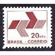 R-537 - 1972 - MINT - EMBLEMA DA ECT SELOS FOSFORESCENTES - GOMADO - RHM R$ 15,00 (3 UFS X R$ 5,00)