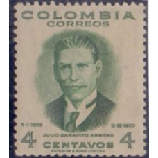 COLÔMBIA - 1920 - MINT - JULIO GARAVITO ARMERO