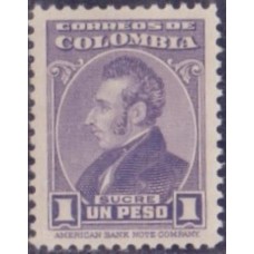 COLÔMBIA - 1953 - MINT - EMPRESA AMERICANA DE NOTAS