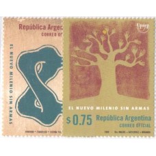 ARGENTINA - 1999 - MINT - NOVO MILÊNIO S/ ARMAS - YT-2103/04