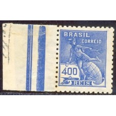 R-316 - 1937/1939 - VOVÓ - FILIGRANA CRUZEIRO DE CRISTO - 400 RÉIS - NOVO - GOMADO - LEVE PONTO DE OXIDAÇÃO - RHM R$ 6.000,00 (1.200 UFs X 5,00)