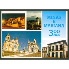 BP-169 - 1997 - MINAS E MARIANA - 300 ANOS - RHM R$ 100,00 (20 UFs X R$ 5,00) 