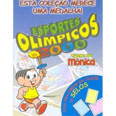 C-2301/2340 - ESPORTES OLÍMPICOS - FOLDER COM 2 FOLHAS - TURMA DA MÔNICA - 2000