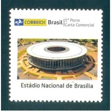C-3310 - 2014 - MINT - SELO - CORREIOS -  VINHETA ESTÁDIO NACIONAL DE BRASÍLIA