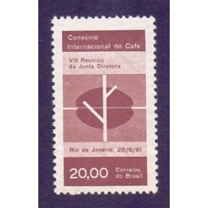 C-0464Y - MARMORIZADO - MINT - GOMADO - 1961 - CONVÊNIO INTERNACIONAL DO CAFÉ 