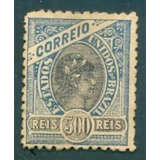 R-105 - 1902/05 - MADRUGADA REPUBLICANA - TIPOS ANTERIORES - 500 RÉIS - AZUL E PRETO - NOVO - SEM GOMA - MUITO BONITO -  RHM R$ 1.800,00 (360 UFs X 5,00)