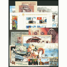 CUBA - ANO COMPLETO - 2005 - 105 SELOS E 14 BLOCOS - NOVOS (MINT)