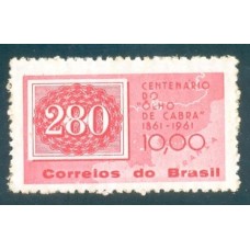 C-0466Y - 1961 - CENTENÁRIO DOS SELOS "COLORIDOS" - MARMORIZADO - MINT - GOMADO 