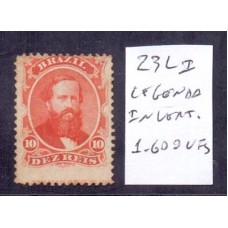 I-23LI - 1866 - VARIEDADE: LEGENDA ESPANHOL INVERTIDA - NOVO - LINDO - DOM PEDRO II - 10 RÉIS - PICOTADO - RHM R$ 8.000,00 (1.600 UFS X R$ 5,00)