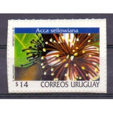 URUGUAY - 1999 - SELO AUTO ADESIVO FLOR