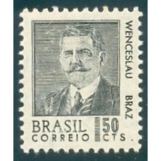 R-534 - 1968 - ANTIGOS PRESIDENTES DA REPÚBLICA - WENCESLAU BRAZ - NOVO - GOMADO - RHM R$ 150,00 (30 UFs X R$ 5,00) 