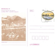 BP-162 - 1979 - PINTURA DO RIO DE JANEIRO DO SÉCULO XVIII-III EXPO MUNDIAL DE FILATELIA TEMÁTICA - RHM R$ 50,00 (10 UFs X R$ 5,00)