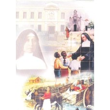 BP-242/244 - 2002 - SÉRIE DE 4 BILHETE POSTAIS - MADRE PAULINA - CRIANÇAS E ÓRFÃOS - CONGREGAÇÃO - DOENTES - RHM R$ 150,00 (30 UFs X R$ 5,00)