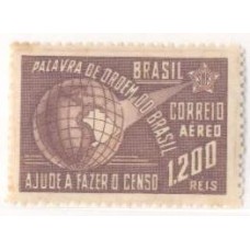 A-043 - 1941 - 5º RECENSEAMENTO NACIONAL - 2ª COLUNA - 1200 RÉIS - GOMADO - PONTOS DE OXIDAÇÃO - RHM R$ 30,00 (6 UFs X 5,00)