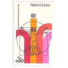 ONU GENEVE - 1972 - DIA MUNDIAL DA SÁUDE - MINT - Y 24 