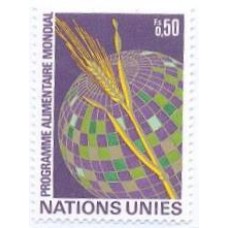ONU GENEVE - 1971 - PROGRAMA DE ALIMENTAÇÃO MUNDIAL - MINT - Y 0017