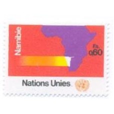 ONU GENEVE - 1973 - RESOLUÇÃO DO CONSELHO DAS NAÇÕES UNIDAS PARA NAMÍBIA - MINT - Y 34