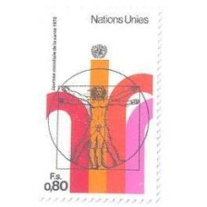 ONU GENEVE - 1972 - DIA MUNDIAL DA SAÚDE - MINT - Y 0024