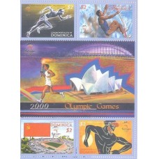 DOMINICA - 2000 - OLIMPÍADAS DE SIDNEY - BLOCO - MINT