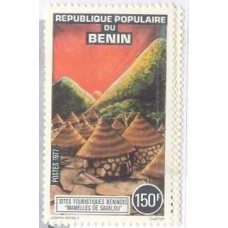 BENIN - 1977 - LOCAIS TURÍSTICOS DE BENIN 