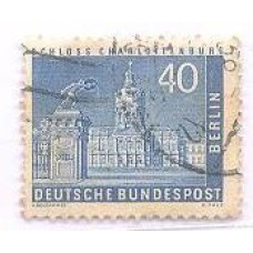 ALEMANHA BERLIN - 1556/63 - SÉRIE CORRENTE MONUMENTOS HISTÓRICOS - 40p AZUL - 1 SELOS DE SÉRIE DE 16 SELOS - USADOS - YT-132B - MI-122