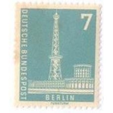 ALEMANHA BERLIN - 1956 - NOVO - TORRE RÁDIO EM BERLIN - YT-120 - MI-135