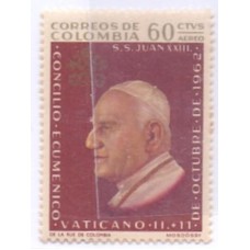 COLÔMBIA - 1962 - MINT - CONCILIO ECUMENICO VATICANO 