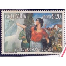 COLÔMBIA - 1981 - MINT - 200 ANOS DA INSUPREÇÃO CONTRA OS ESPANHOIS - YT Ae-682