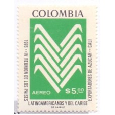 COLÔMBIA - 1976 - MINT - EXPORTADORES DE AÇUCAR