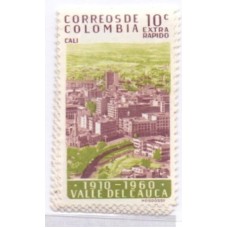 COLÔMBIA - 1960 - 5 SELOS - NOVOS - VALLE DEL CAUCA