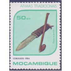 MOÇAMBIQUE - 1984 - MINT - ARMAS TRADICIONAIS - SÉRIE 6 SELOS - YT-972/77 