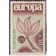 MÔNACO - 1965 - MINT - TEMA EUROPA - RAMO DE OLIVEIRA - SÉRIE 2 SELOS - YT-675/76 