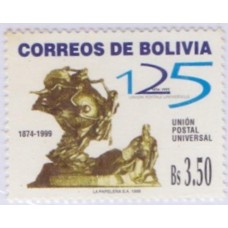 BOLIVIA - 1999 - MINT - 125 ANOS DA UPU - EMBLEMA - YT-1001