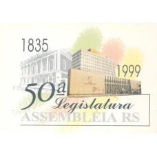 BP-205 - 1998 - 50º LEGISLATURA - ASSEMBLÉIA - NÃO CIRCULADO - RHM R$ 50,00 (10 UFs X R$ 5,00)