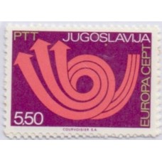 YUGOSLAVIA - 1975 - MINT - TEMA EUROPA: CORNETA POSTAL - SÉRIE 2 SELOS - YT-1390/91 