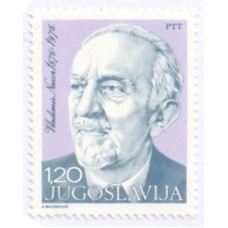 YUGOSLAVIA - 1976 - MINT - LITERATURA: CENTENÁRIO DO NASCIMENTO DO ESCRITOR VLADMIR NAZOR (1876-1949) - RETRATO - YT-1539