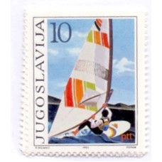 YUGOSLAVIA - 1985 - MINT - REGATA - VELEIROS - LINDA SÉRIE C/ 4 SELOS - YT-1994/97