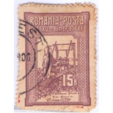 ROMENIA - 1906 - USADOS - PRO OBRAS BENEFICIENTES - TECELÃ (TODOS OS DA SÉRIE) 4 SELOS - YT-0164+165+166+167