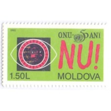 MOLDÁVIA - 1995 - MINT - PAZ: CINQUENTÁRIO DA ORGANIZAÇÃO DAS NAÇÕES UNIDAS (ONU) - SÉRIE 3 SELOS - YT-0152/154