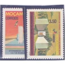 MOÇAMBIQUE - 1977 - MINT - 3º CONGRESSO DO FRELIMO - SÉRIE 2 SELOS - YT-626/27
