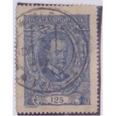 TCHECOSLOVAQUIA - 1920 - USADO - PRESIDENTE T.G. MASARYK - YT-152