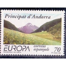 ANDORRA ESPANHOLA - 1999 - MINT - RESERVAS E PARQUES NACIONAIS - YT-257