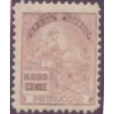 R-208 - 1921/28 - FILIGRANA "CADA DA MOEDA" - 5000 RÉIS - NOVO - GOMADO - RHM R$ 300,00 (60 UFs X 5,00)