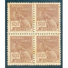 R-304- 1936/1940 - VOVÓ - FILIGRANA CORREIO BRASIL (N) - CORREINHO - 1000 RÉIS - MERCÚRIO E GLOBO - TURQUESA - QUADRA - NOVA - GOMADA - MUITO BONITA - RHM R$ 120,00 ( 24 UFs X R$ 5,00)