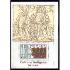 BL-107 - CULTURA INDÍGENA / ARMAS - 1997 - RHM R$ 30,00 (6 UFS x R$ 5,00)