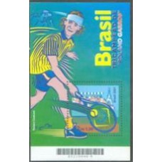 BL-121 - GUGA - TRICAMPEÃO ROLAND GARROS - 2001 - RHM R$ 15,00 (3 UFs x R$ 5,00)