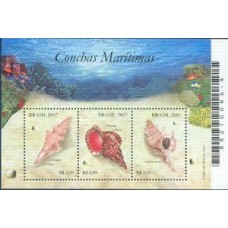 BL-145 - MINT - CONCHAS MARITIMAS - 2007 - RHM 18 UFS