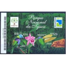 BL-163 - 2011 - PARQUE NACIONAL DA TIJUCA / FAUNA E FLORA BRASILEIRA - RHM R$ 50,00 (10 UFs x R$ 5,00)