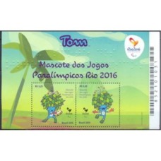 BL-188 - MASCOTE DOS JOGOS OLÍMPICOS RIO 2016 - TOM - MINT