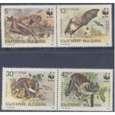 BULGARIA - 1989 - YV-3231/3234 - MORCEGOS